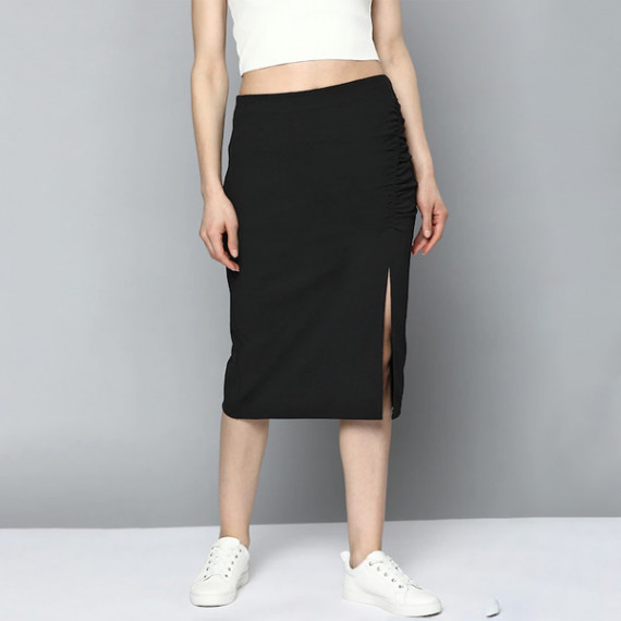 http://3.7.113.133/products/women-black-pure-cotton-solid-ruched-straight-skirt