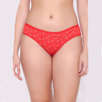 Women Pack Of 3 Printed Pure Cotton Bikini Briefs