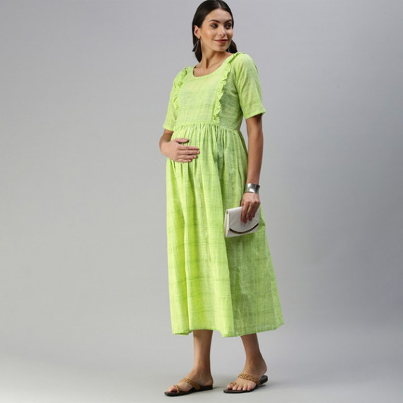 http://3.7.113.133/products/lime-green-woven-design-handloom-maternity-a-line-midi-dress